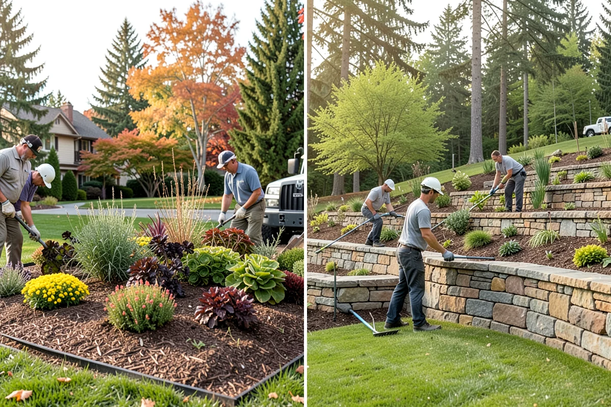 Surface Drainage Solution in Sedro-Woolley, Skagit County, WA - Survey the yard grade and map where water pools