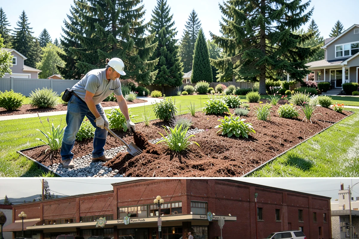 Surface Drainage Solution in Sedro-Woolley, Skagit County, WA - Ideal in late spring through early fall when soil is workable for regrading and new turf can establish before winter rains.