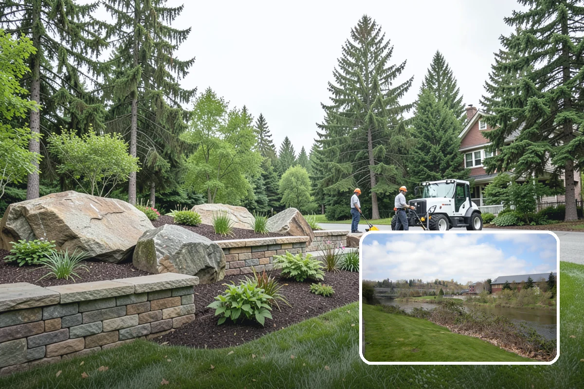Surface Drainage Solution in Tukwila, King County, WA - Eliminates puddles and soggy lawn spots