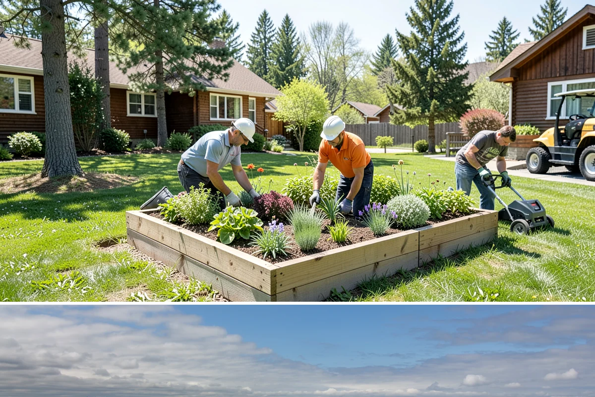Surface Drainage Solution in University Place, Pierce County, WA - Ideal in late spring through early fall when soil is workable for regrading and new turf can establish before winter rains.