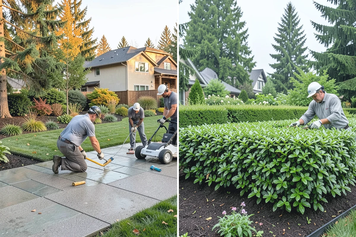 Surface Drainage Solution in Wilkeson, Pierce County, WA - Survey the yard grade and map where water pools