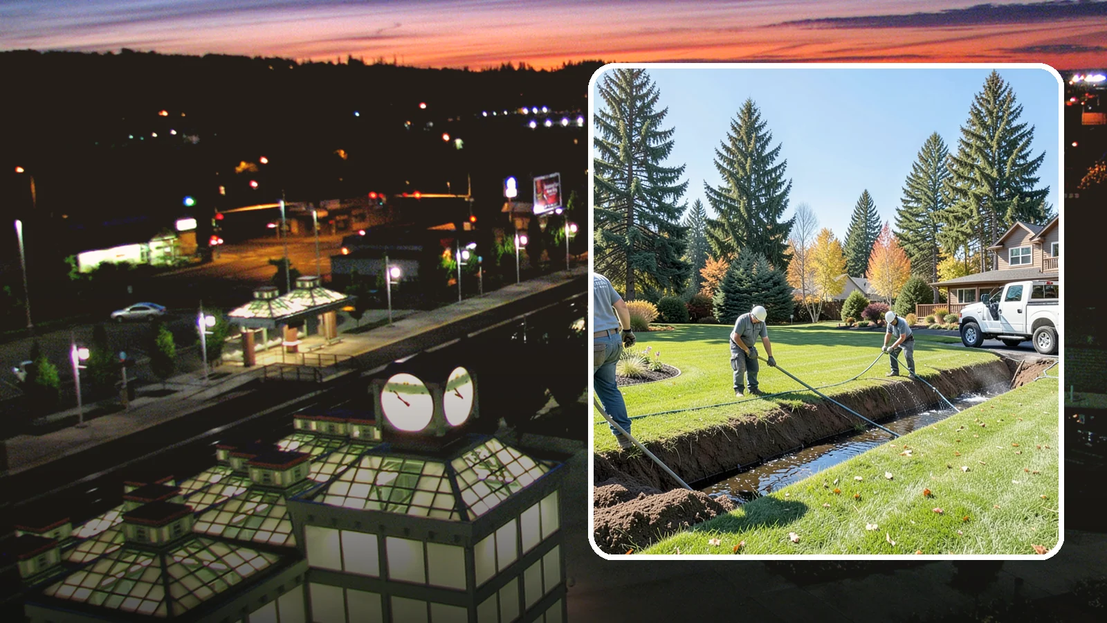Swale Installation in Auburn, King County, WA - We shape vegetated swales that channel and slow stormwater across your property while filtering runoff naturally.