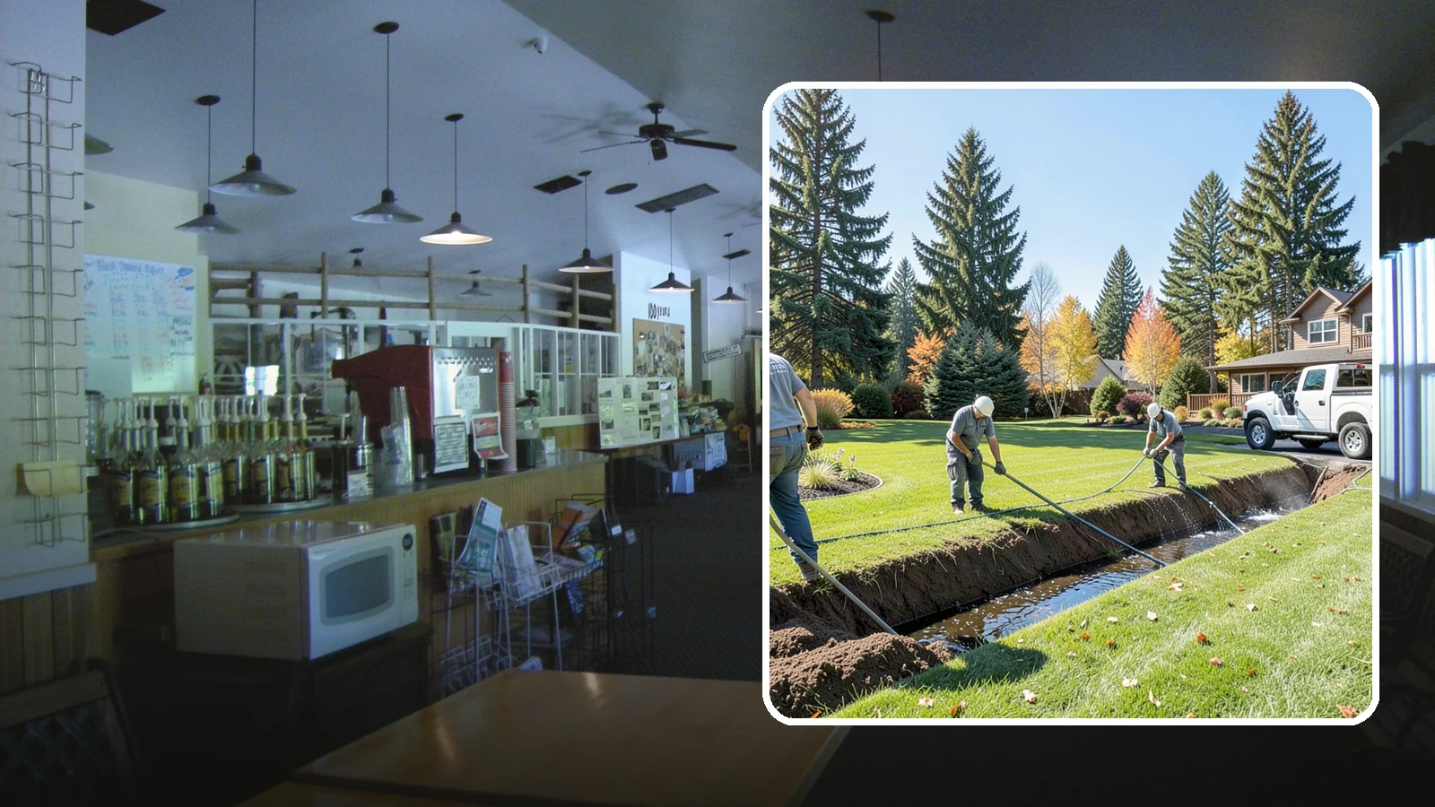Swale Installation in Black Diamond, King County, WA - We shape vegetated swales that channel and slow stormwater across your property while filtering runoff naturally.