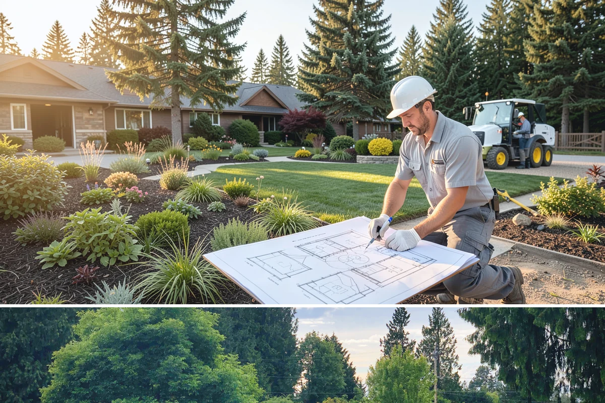 Swale Installation in Bonney Lake, Pierce County, WA - Best built in early fall or spring so plantings establish during the wet season and stabilize the channel before heavy flows.