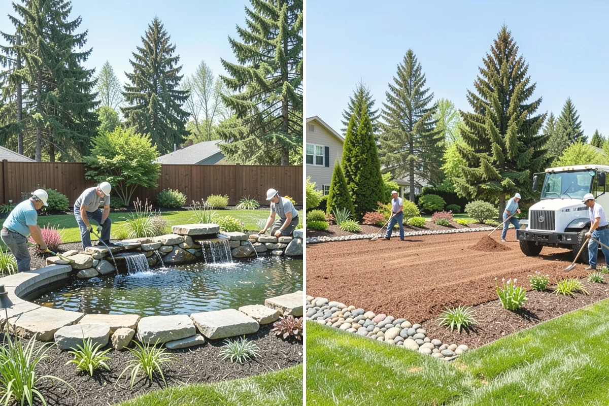 Swale Installation in Covington, King County, WA - Study site contours and plan the swale route