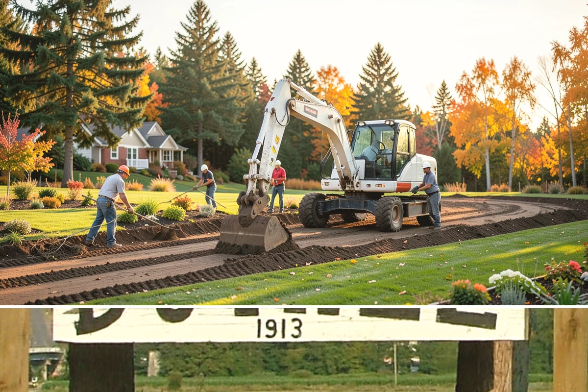 Swale Installation in Duvall, King County, WA - Best built in early fall or spring so plantings establish during the wet season and stabilize the channel before heavy flows.