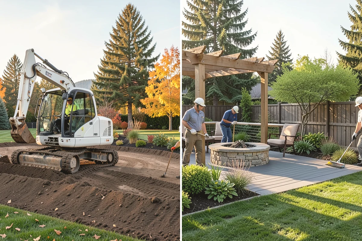 Swale Installation in Edgewood, Pierce County, WA - Study site contours and plan the swale route