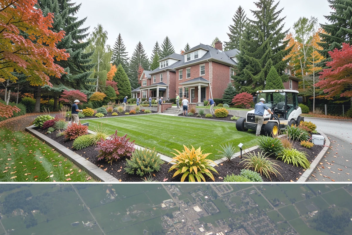 Swale Installation in Enumclaw, King County, WA - Best built in early fall or spring so plantings establish during the wet season and stabilize the channel before heavy flows.