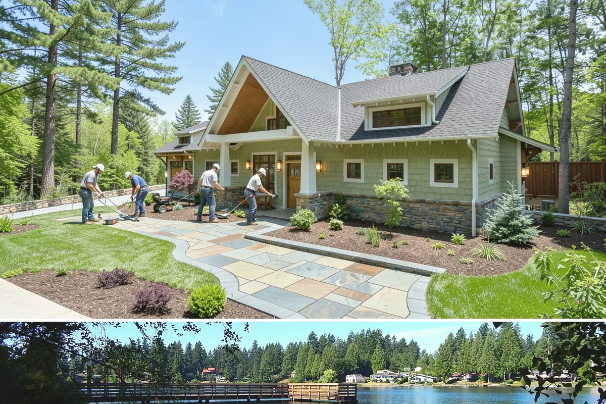 Swale Installation in Federal Way, King County, WA - Best built in early fall or spring so plantings establish during the wet season and stabilize the channel before heavy flows.