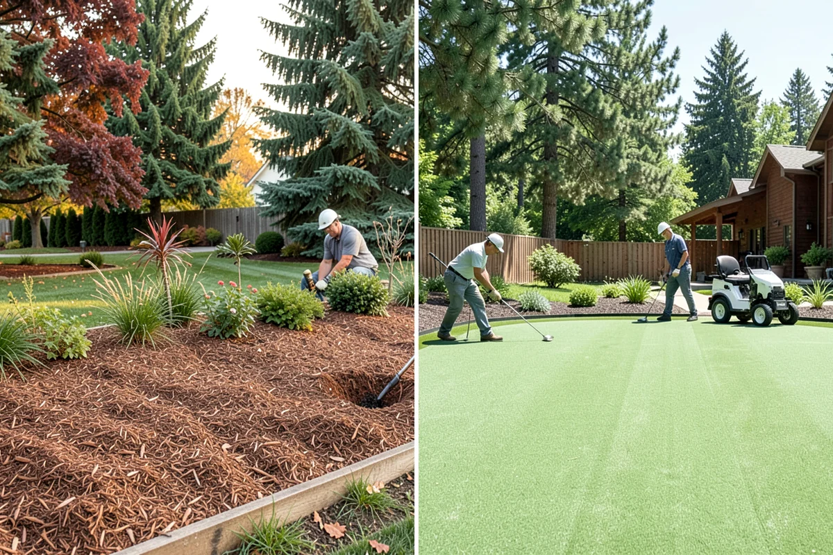 Swale Installation in Hunts Point, King County, WA - Study site contours and plan the swale route
