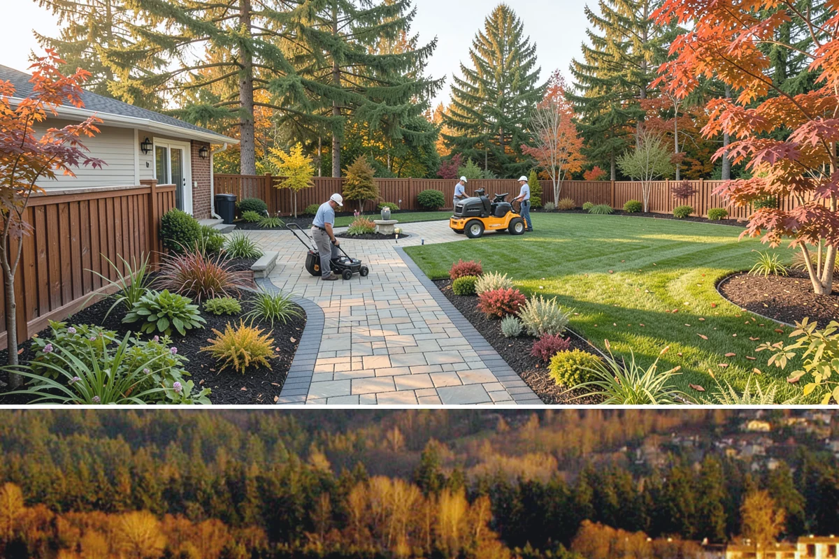 Swale Installation in Kenmore, King County, WA - Best built in early fall or spring so plantings establish during the wet season and stabilize the channel before heavy flows.