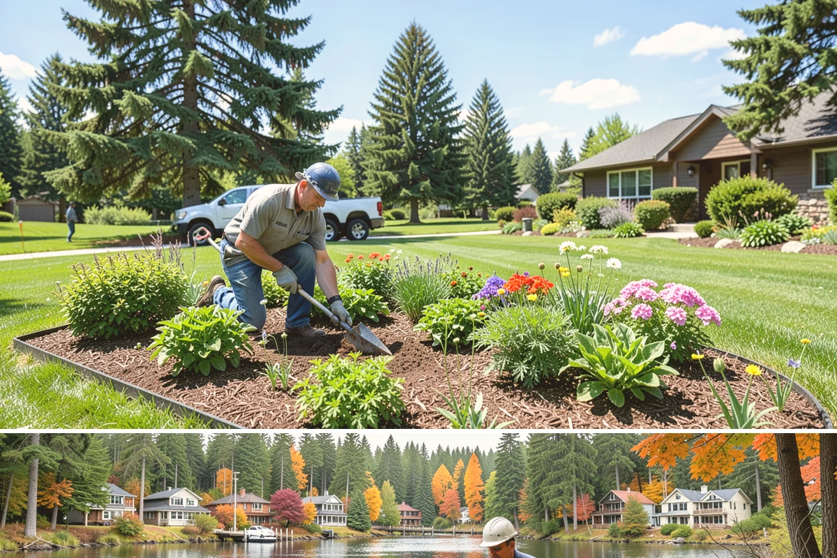Swale Installation in La Conner, Skagit County, WA - Best built in early fall or spring so plantings establish during the wet season and stabilize the channel before heavy flows.