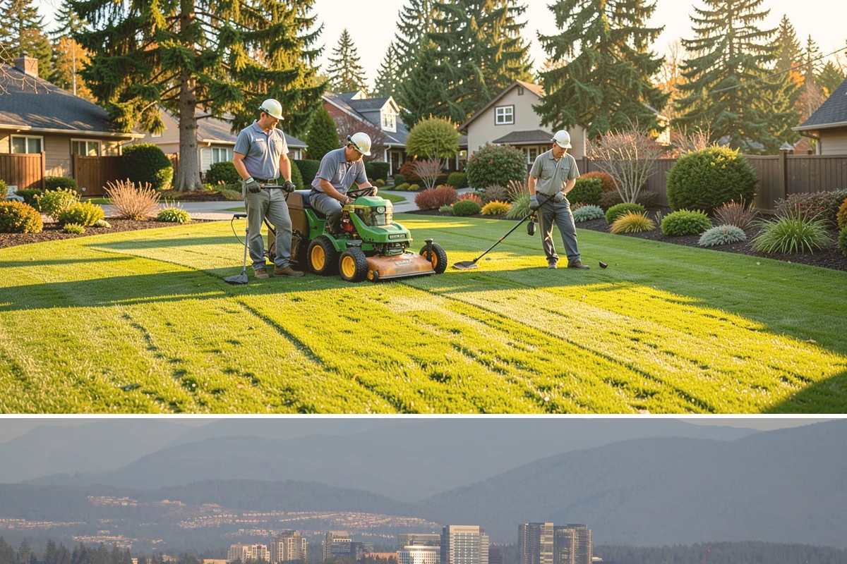 Swale Installation in Medina, King County, WA - Best built in early fall or spring so plantings establish during the wet season and stabilize the channel before heavy flows.