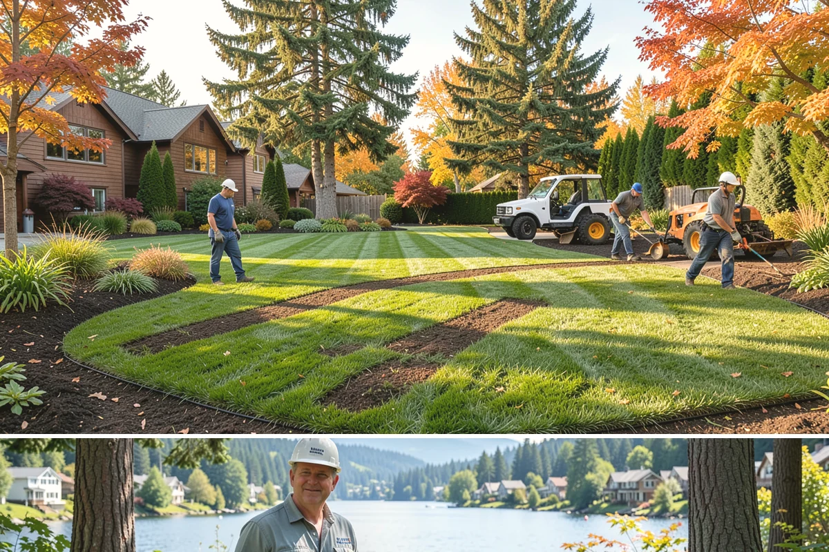 Swale Installation in Milton, King County, WA - Best built in early fall or spring so plantings establish during the wet season and stabilize the channel before heavy flows.