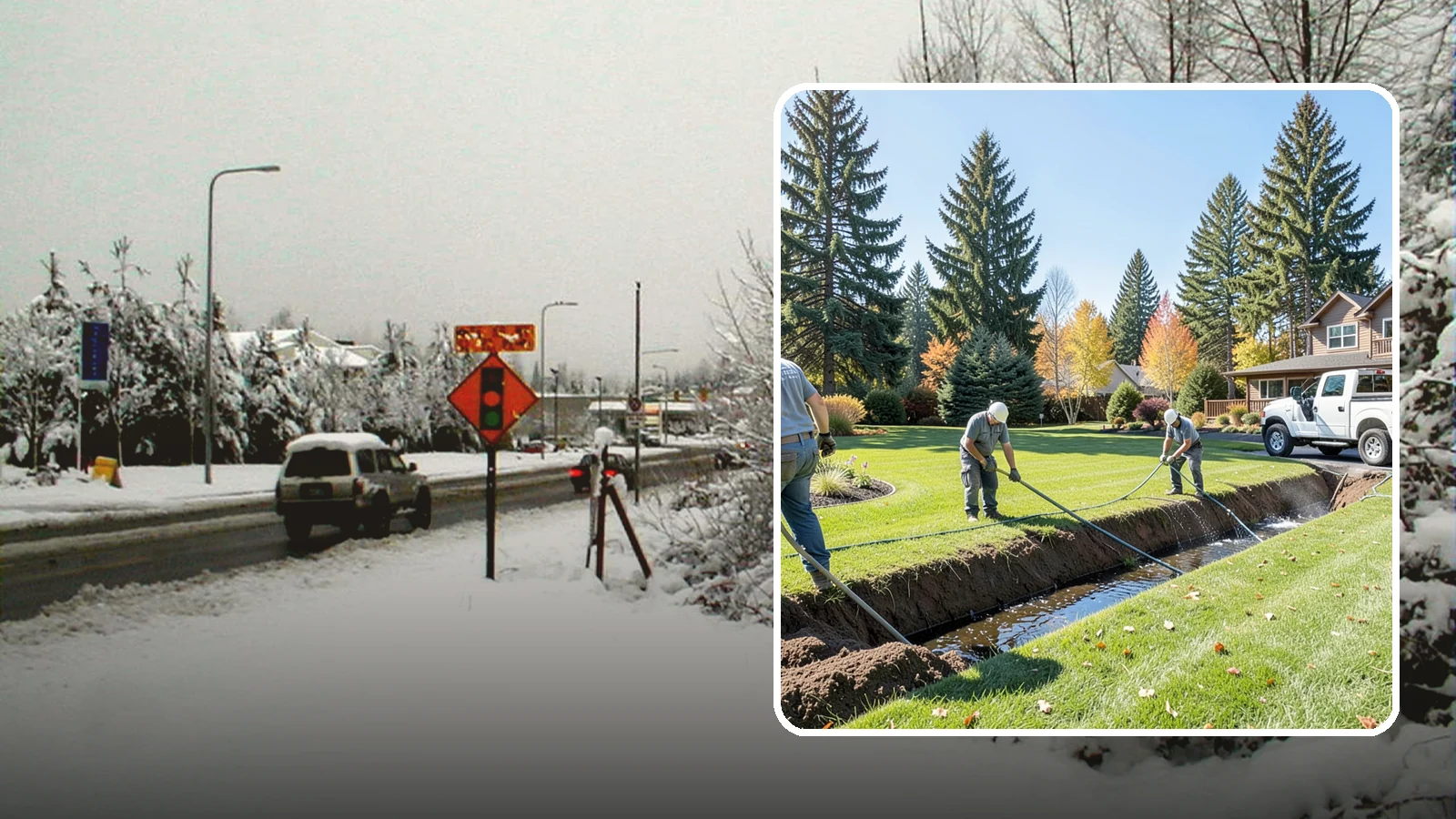 Swale Installation in Newcastle, King County, WA - We shape vegetated swales that channel and slow stormwater across your property while filtering runoff naturally.