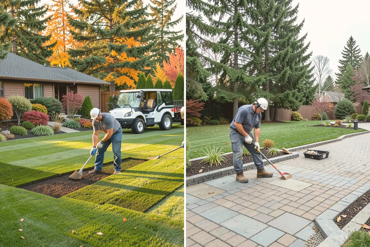 Swale Installation in Orting, Pierce County, WA - Study site contours and plan the swale route