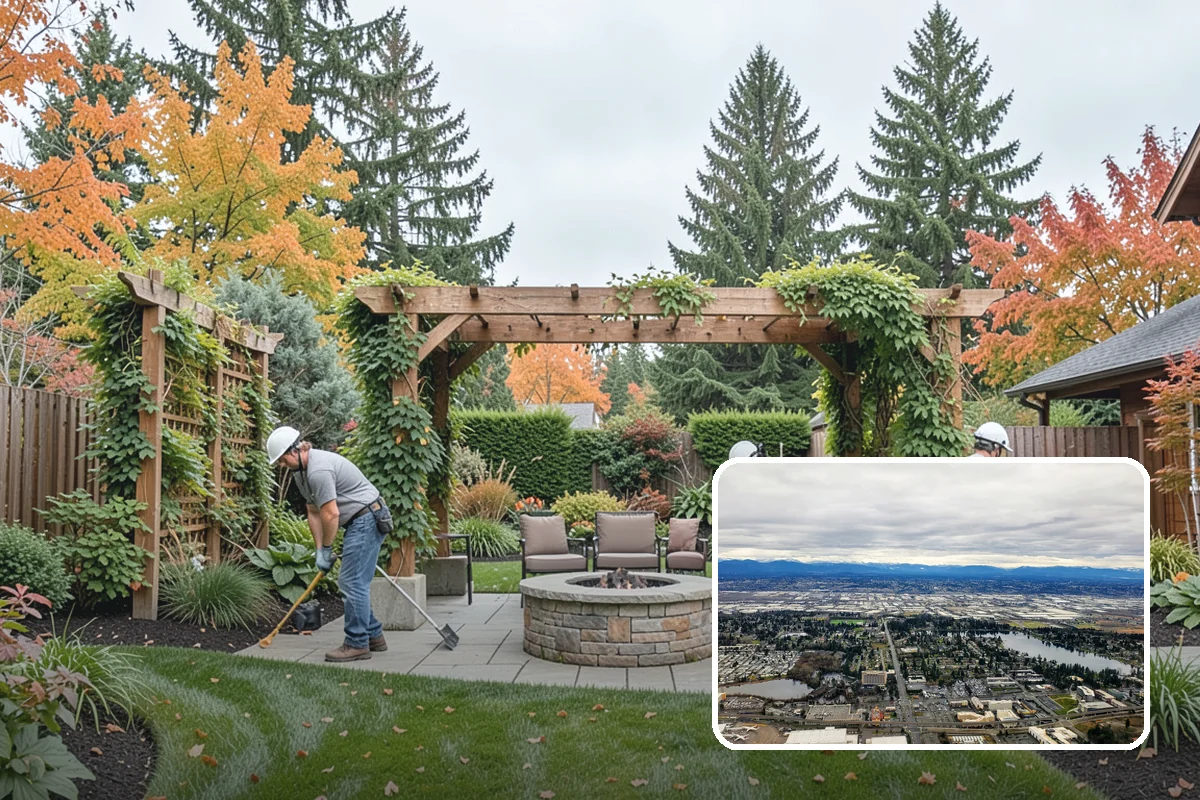 Swale Installation in SeaTac, King County, WA - Channels stormwater along a controlled path