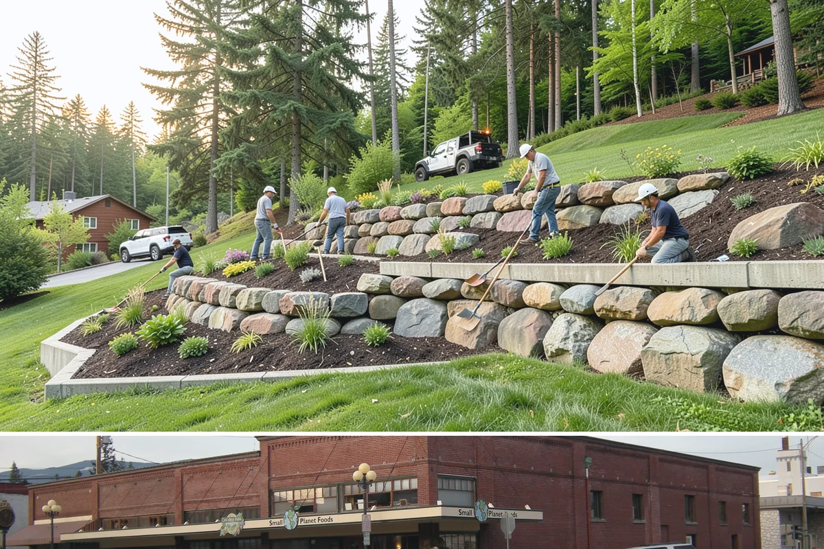 Swale Installation in Sedro-Woolley, Skagit County, WA - Best built in early fall or spring so plantings establish during the wet season and stabilize the channel before heavy flows.