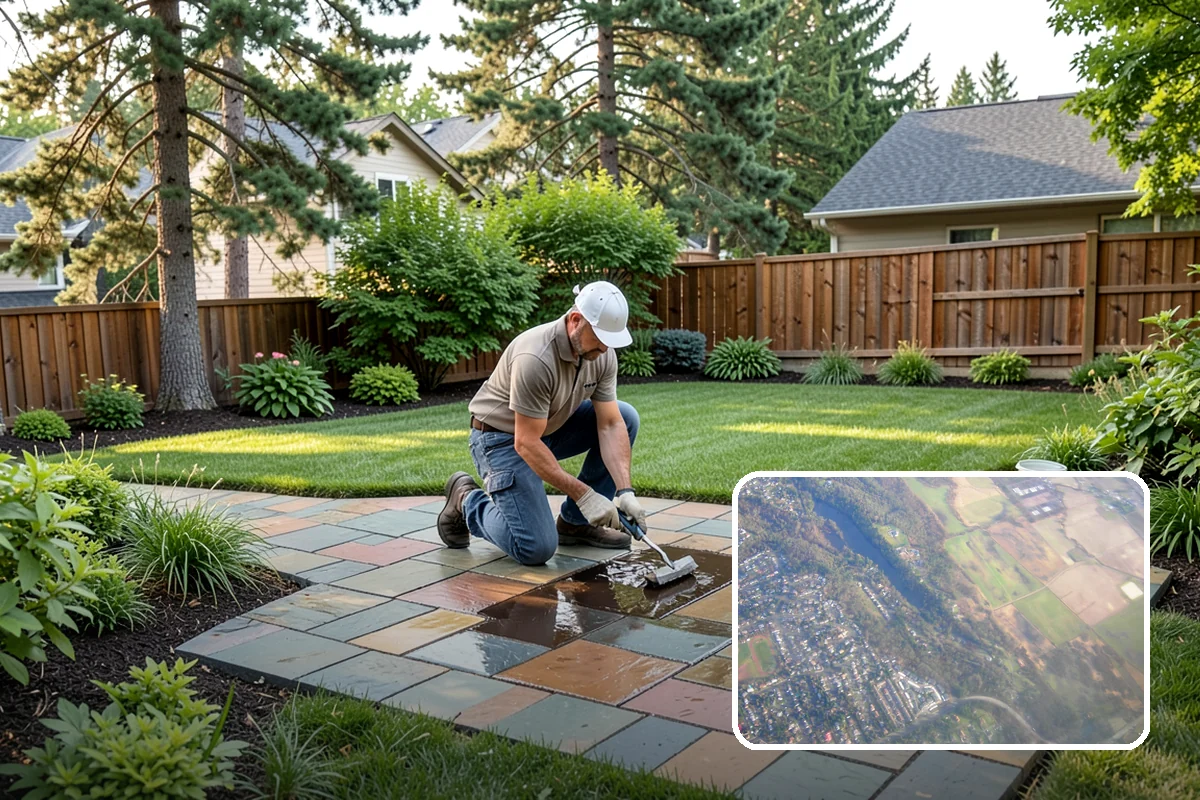 Terracing in Algona, King County, WA - Turns steep slopes into usable tiers