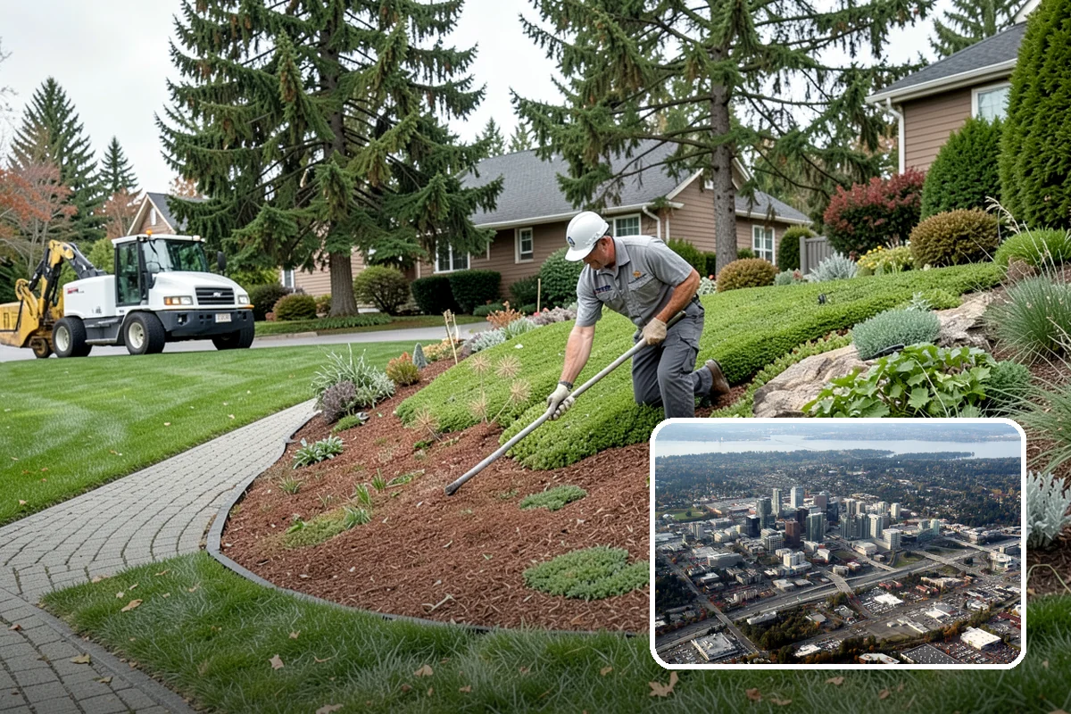 Terracing in Bellevue, King County, WA - Turns steep slopes into usable tiers