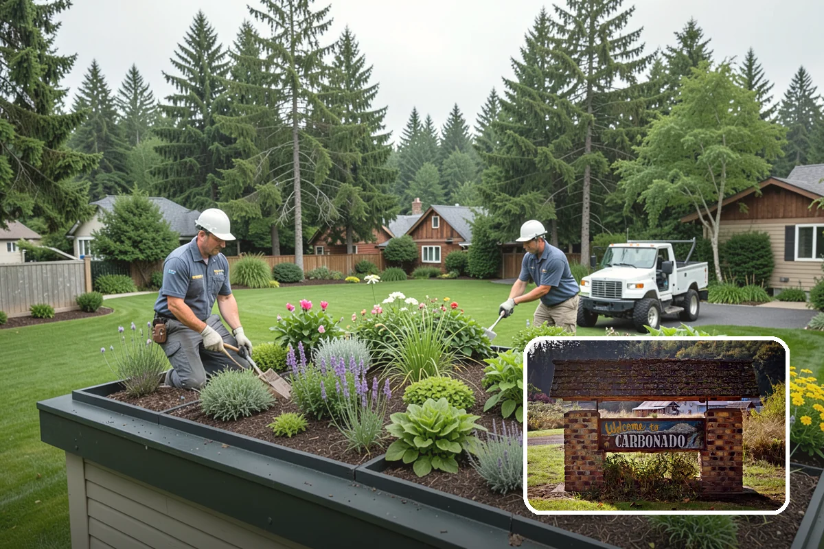 Terracing in Carbonado, Pierce County, WA - Turns steep slopes into usable tiers