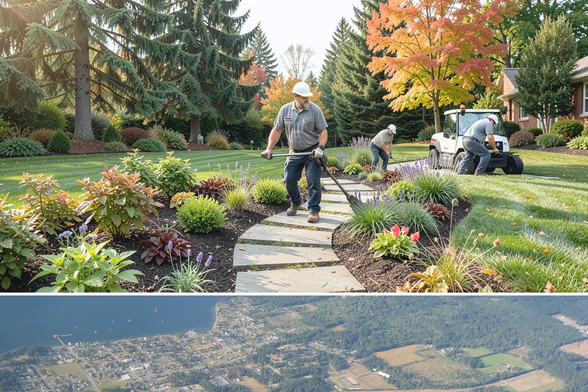 Terracing in Coupeville, Island County, WA - Best built spring through fall.