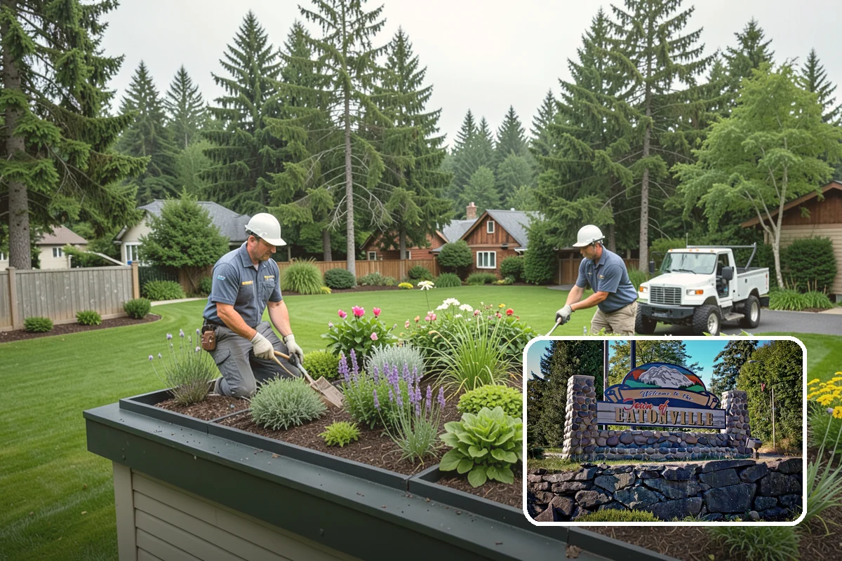 Terracing in Eatonville, Pierce County, WA - Turns steep slopes into usable tiers