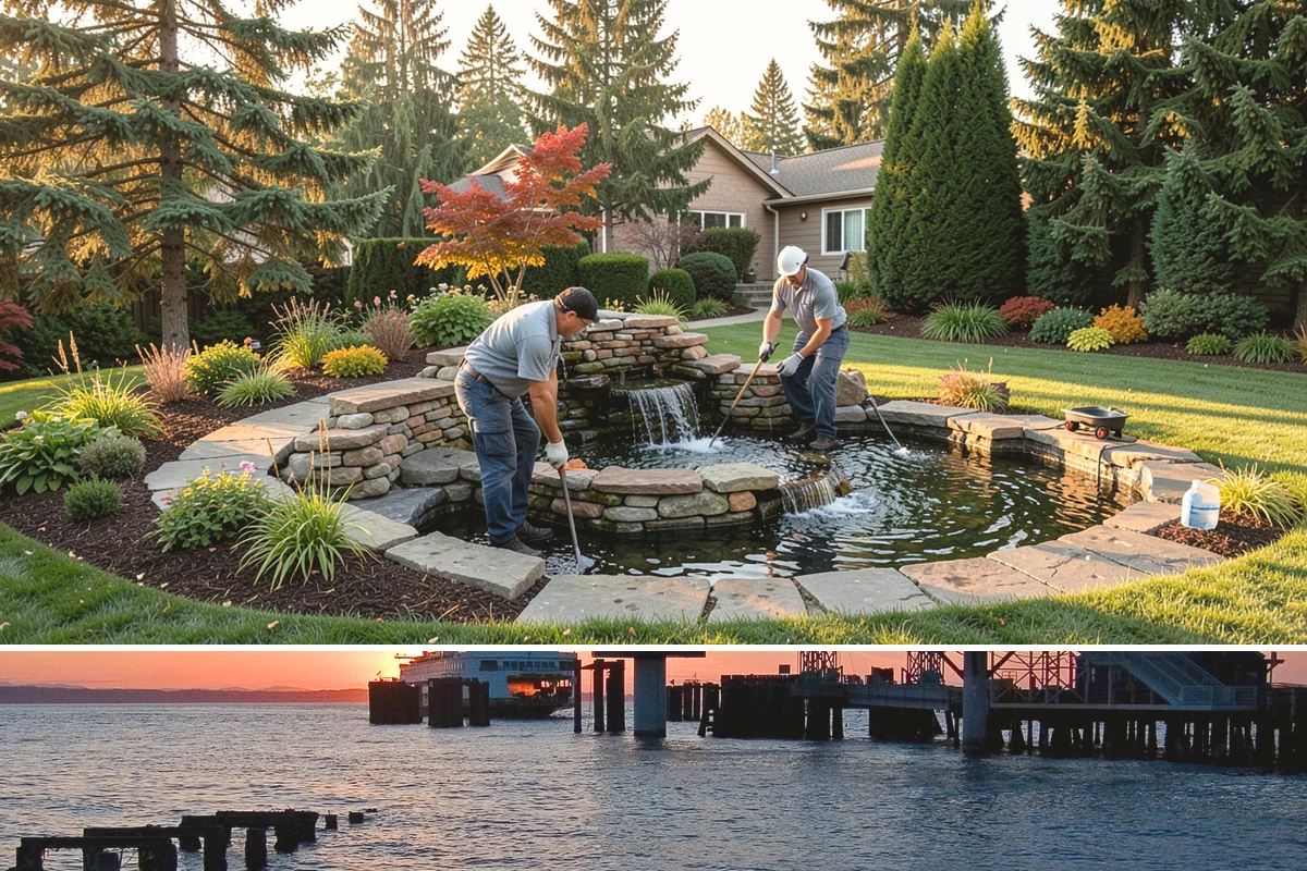Terracing in Edmonds, Snohomish County, WA - Best built spring through fall.