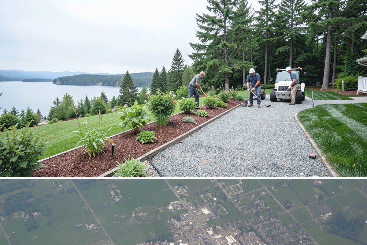 Terracing in Enumclaw, King County, WA - Best built spring through fall.