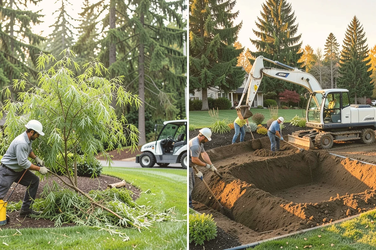Terracing in Fife, Pierce County, WA - Assess the slope and plan the tiers
