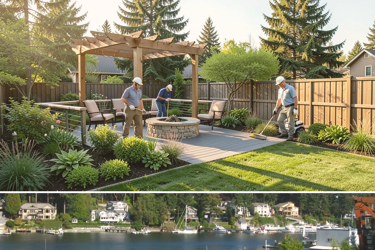 Terracing in Gig Harbor, Pierce County, WA - Best built spring through fall.