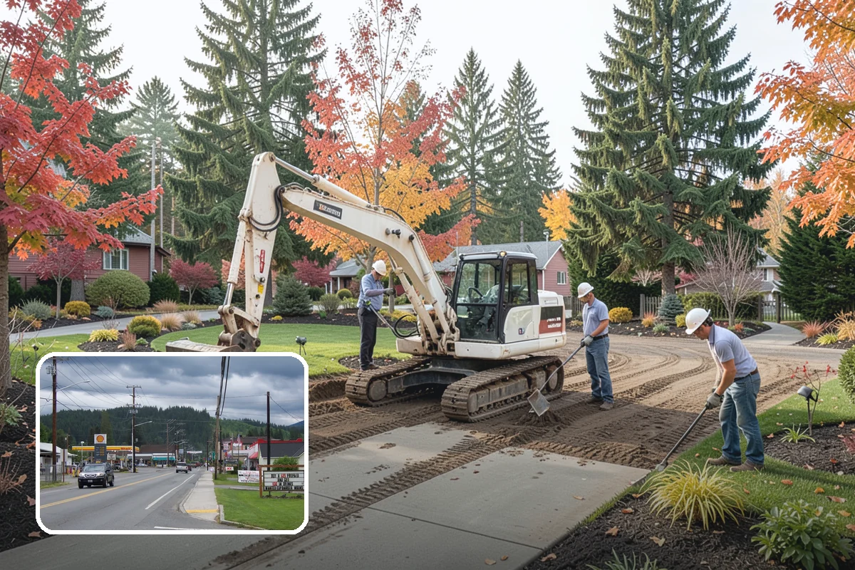 Terracing in Granite Falls, Snohomish County, WA - Turns steep slopes into usable tiers