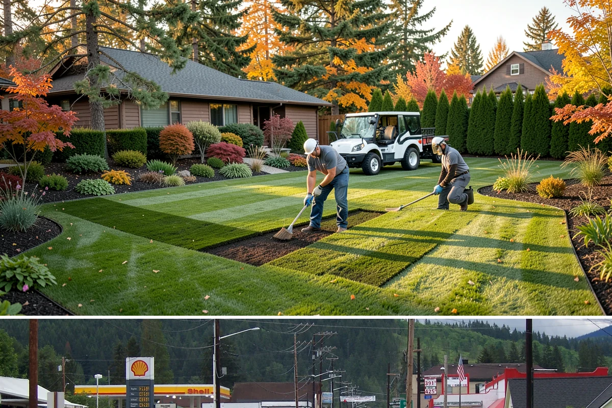 Terracing in Granite Falls, Snohomish County, WA - Best built spring through fall.