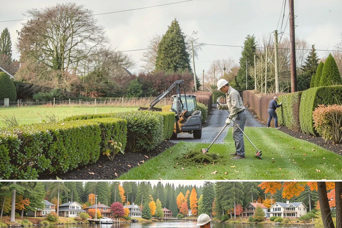 Terracing in La Conner, Skagit County, WA - Best built spring through fall.