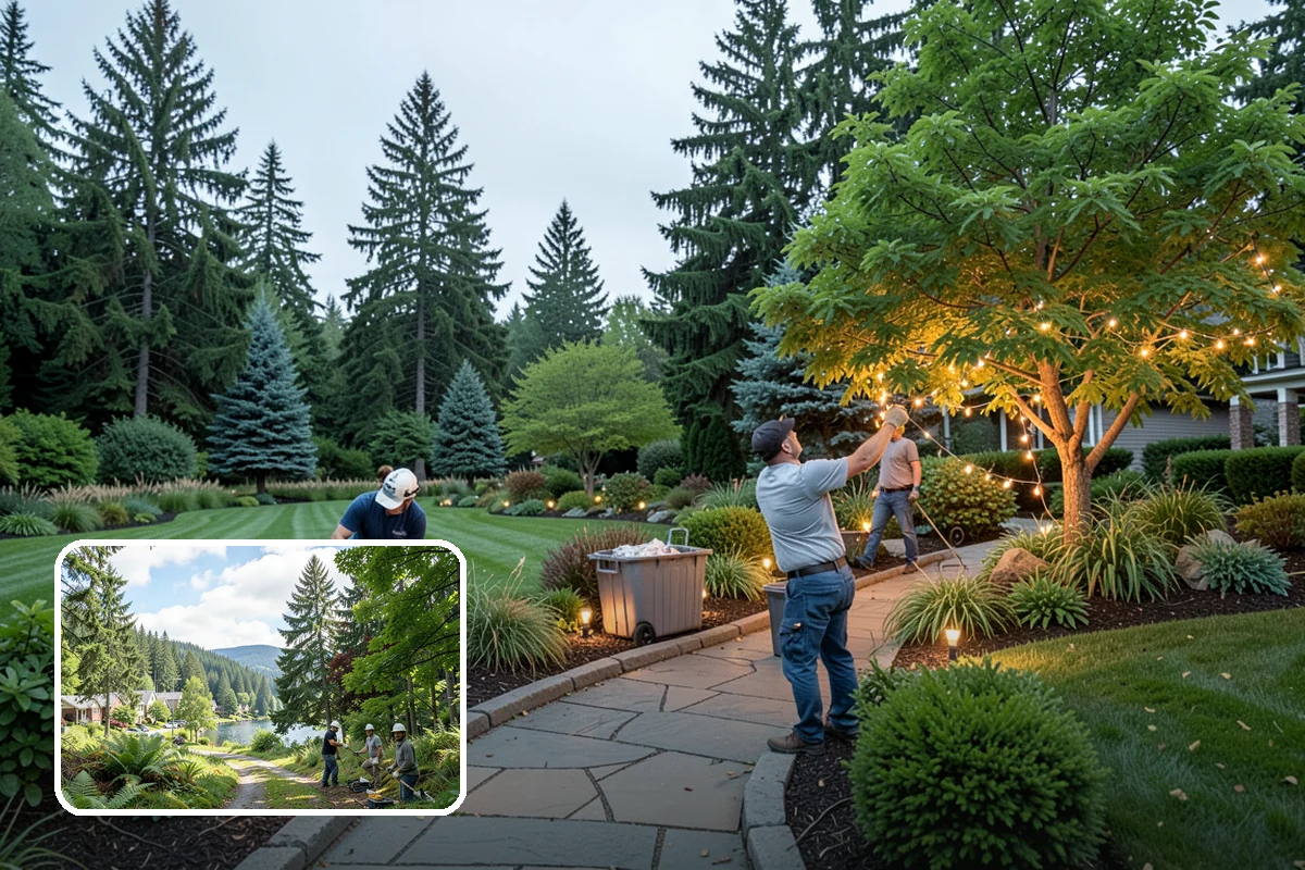 Terracing in Lake Forest Park, King County, WA - Turns steep slopes into usable tiers