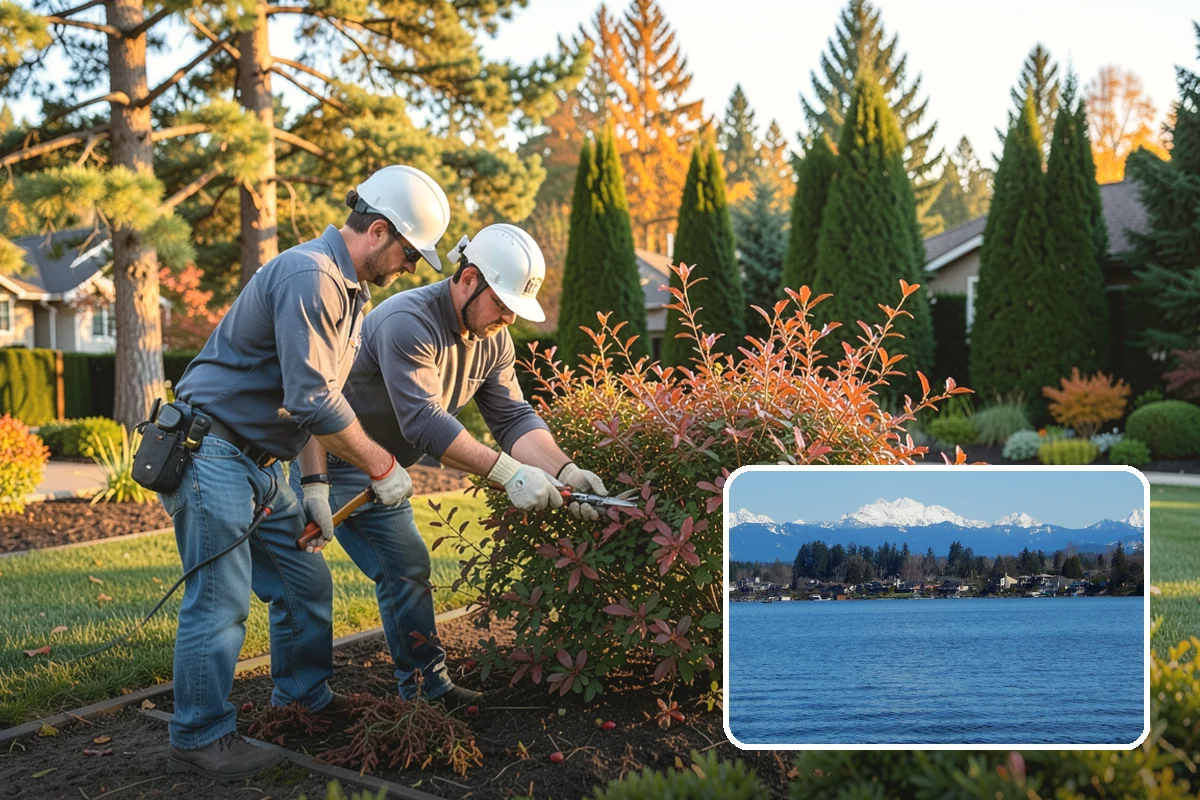 Terracing in Lake Stevens, Snohomish County, WA - Turns steep slopes into usable tiers