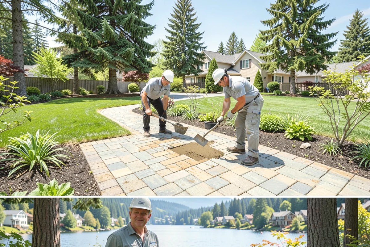 Terracing in Milton, King County, WA - Best built spring through fall.