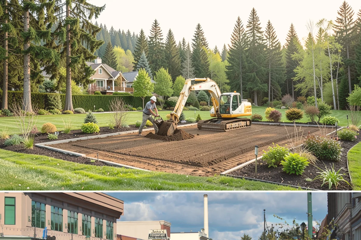 Terracing in Monroe, Snohomish County, WA - Best built spring through fall.