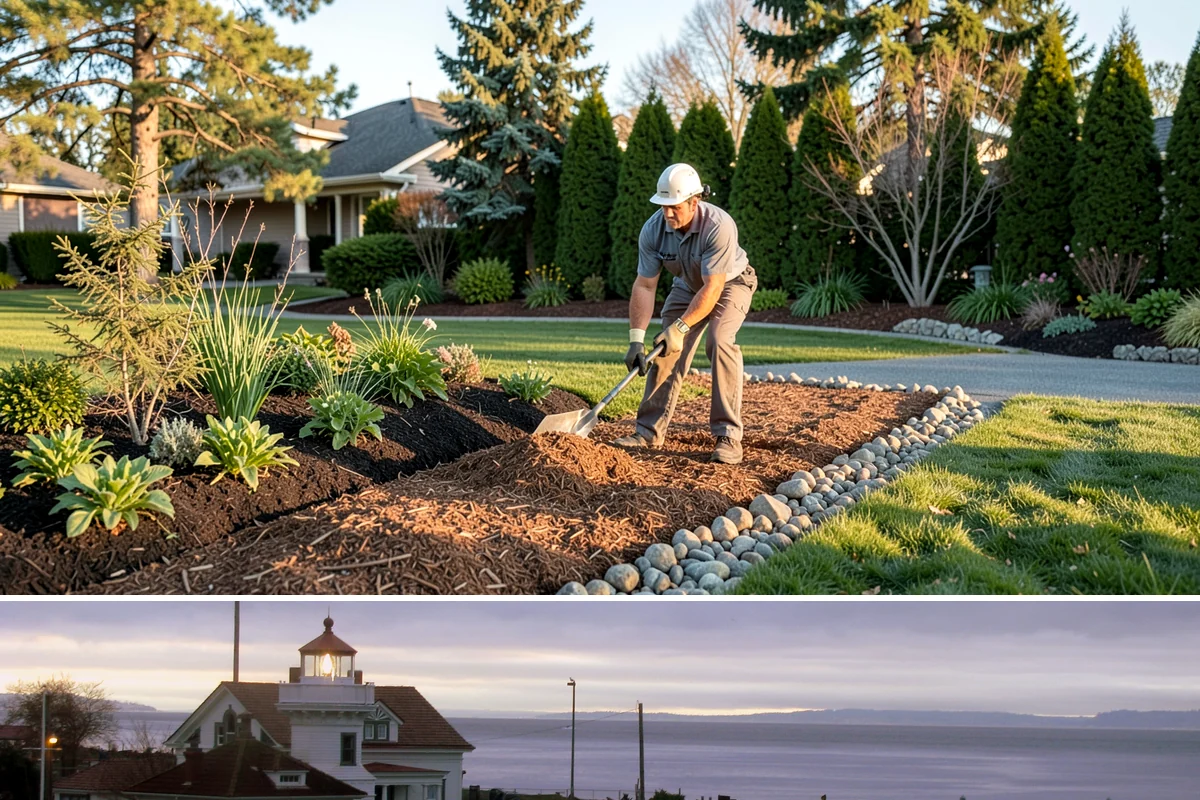 Terracing in Mukilteo, Snohomish County, WA - Best built spring through fall.
