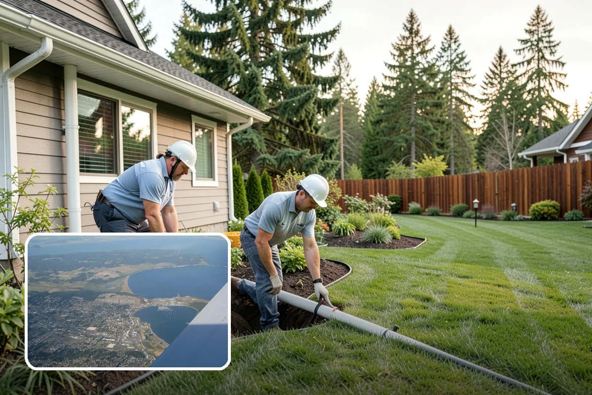 Terracing in Oak Harbor, Island County, WA - Turns steep slopes into usable tiers