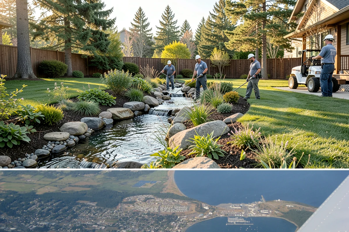 Terracing in Oak Harbor, Island County, WA - Best built spring through fall.