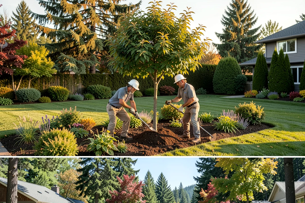 Terracing in Orting, Pierce County, WA - Best built spring through fall.