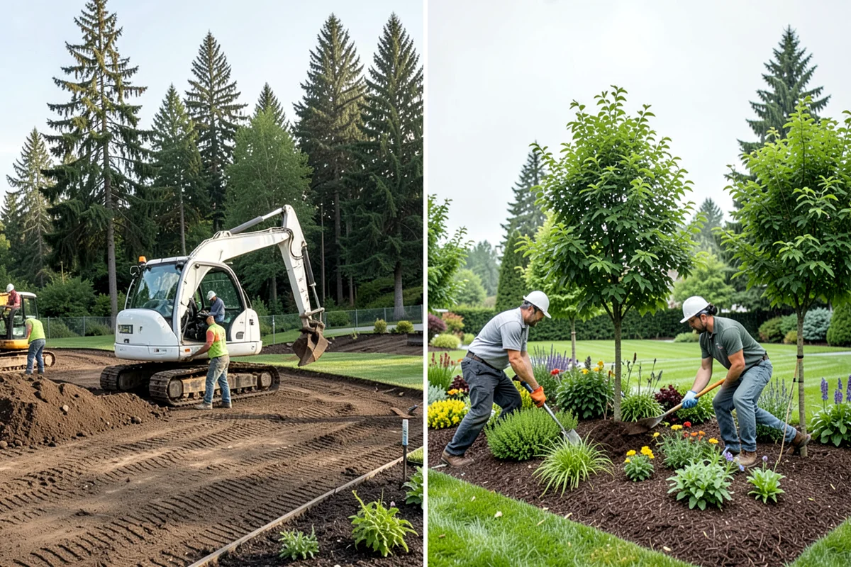 Terracing in SeaTac, King County, WA - Assess the slope and plan the tiers