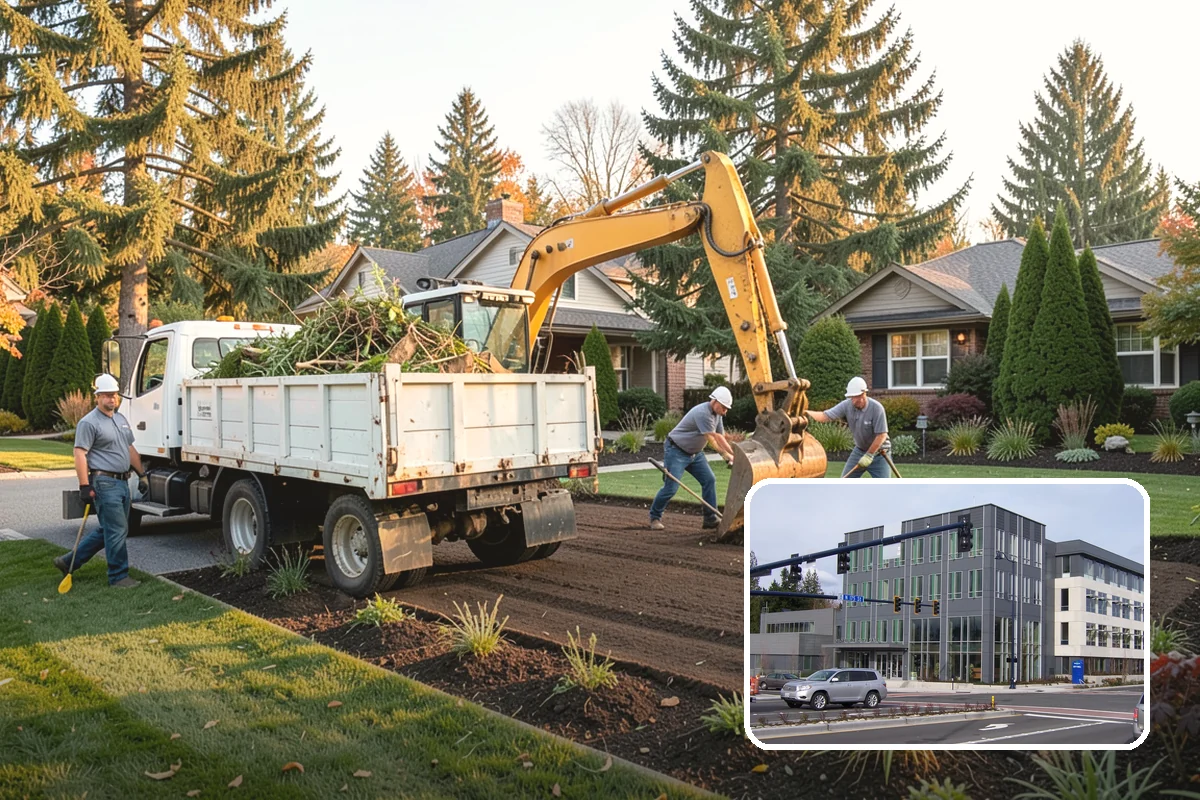 Terracing in Shoreline, King County, WA - Turns steep slopes into usable tiers