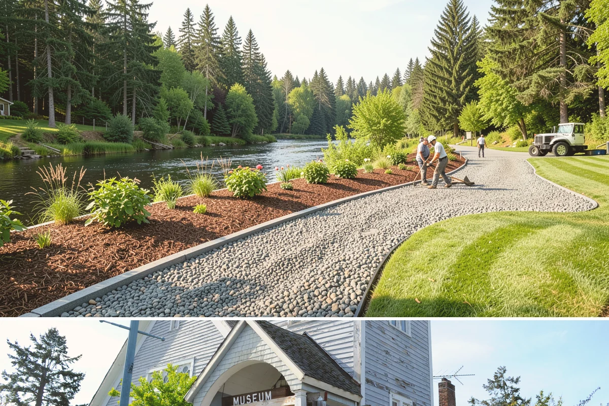 Terracing in Steilacoom, Pierce County, WA - Best built spring through fall.