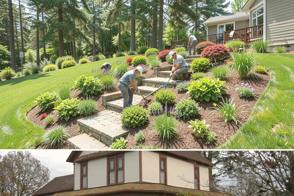 Terracing in Sumner, Pierce County, WA - Best built spring through fall.