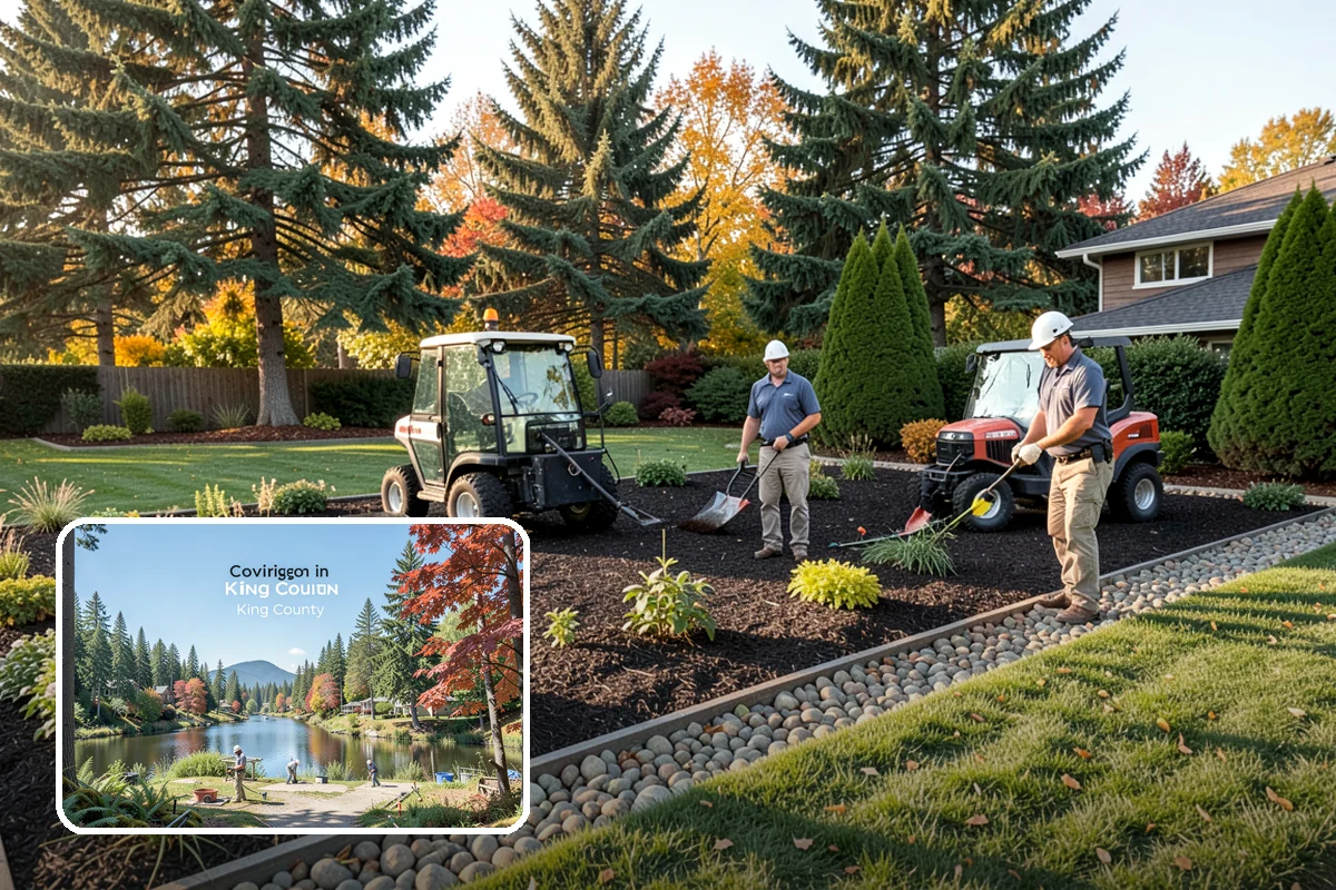 Timber Retaining Wall in Covington, King County, WA - Lower upfront cost than stone or concrete