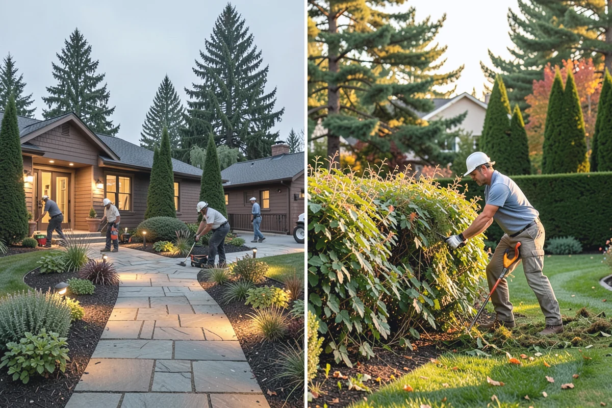 Timber Retaining Wall in Des Moines, King County, WA - Excavate and level the base trench