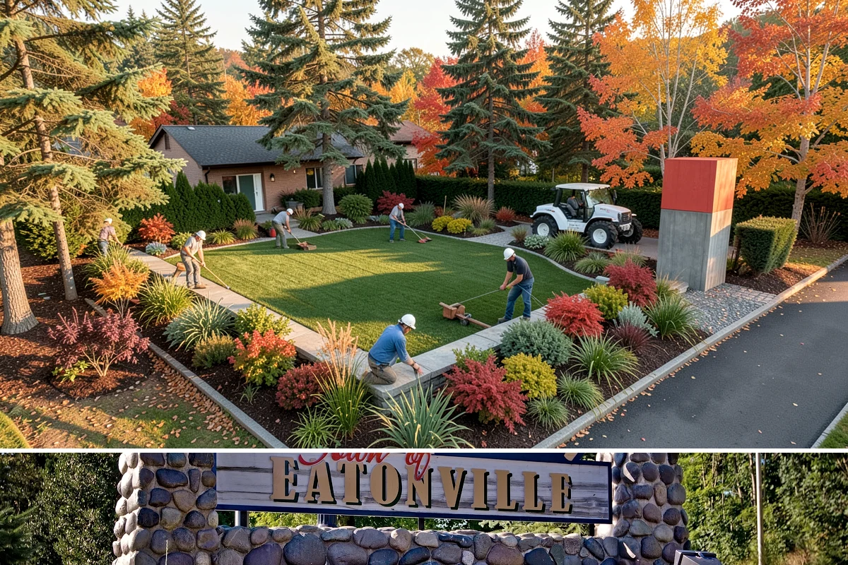Timber Retaining Wall in Eatonville, Pierce County, WA - Best built in the drier months of late spring through early fall so timbers seat well and backfill compacts in Puget Sound soils.