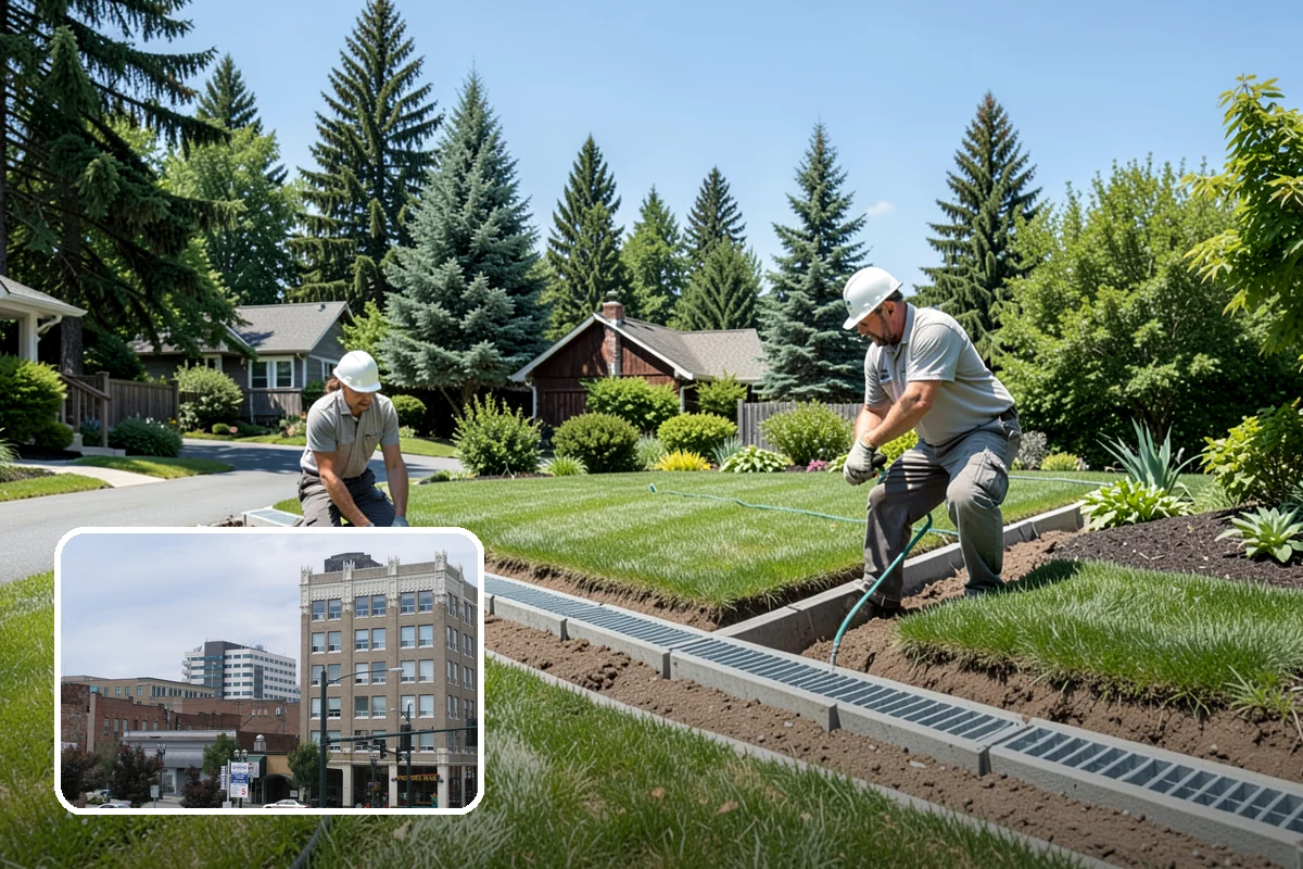 Timber Retaining Wall in Everett, Snohomish County, WA - Lower upfront cost than stone or concrete